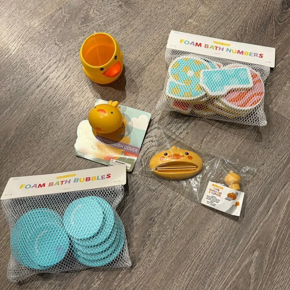 Kid's Duck Bath Set 5 Pieces